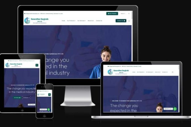 www.gunarathnesurgicals.com